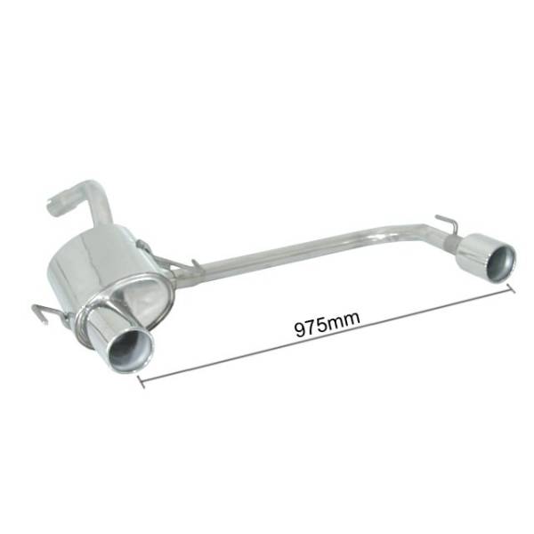 Rear silencer Ragazzon for ALFA ROMEO 147 (10/2004 - 01/2010) 50.0040.06