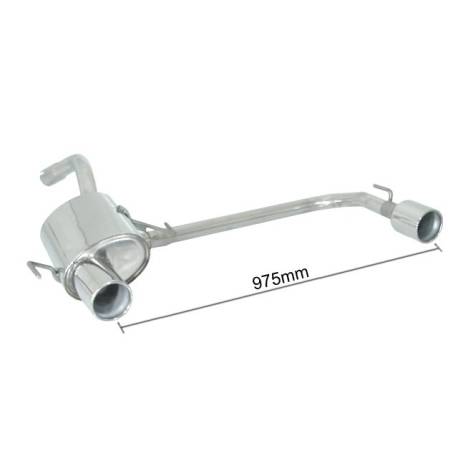 Silenziatore posteriore Ragazzon per ALFA ROMEO 147 (10/2004 - 01/2010) 50.0040.06