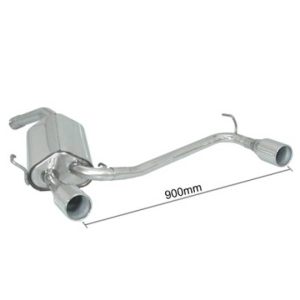 Silenciador trasero Ragazzon para ALFA ROMEO GT (09/2003 - 06/2010) 50.0106.06
