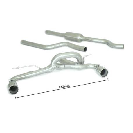 Silenciador intermedio Ragazzon BMW Serie 1 (F20/F21) (07/2011 - actualidad)