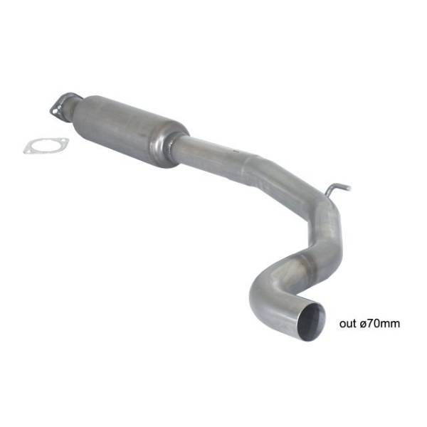 Intermediate silencer Ragazzon for ABARTH Grande Punto (09/2007 - 12/2010) 57.0085.00