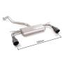 Demi-ligne Ragazzon pour SEAT Leon III (5F) (09/2012 - Aujourd'hui) 50.0864.61B