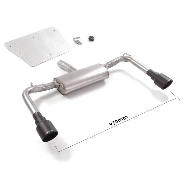 Rear silencer Ragazzon for ALFA ROMEO Giulietta (06/2010 - Today) 50.0513.61B