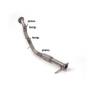 Downpipe + Decatalizador Ragazzon Ford Ranger (04/2010 - Actualidad)