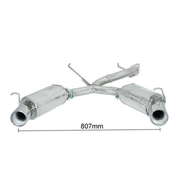 Rear silencer Ragazzon for ALFA ROMEO Spider (916) (02/1995 - 02/2006) 50.0005.06