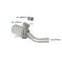 Intermediate silencer Ragazzon for VOLKSWAGEN Golf VI (10/2008 - 11/2012) 57.0073.00