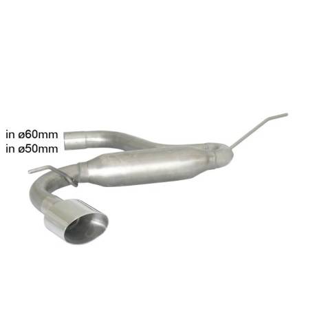 Rear silencer Ragazzon for AUDI A3 (8V) (04/2012 - Today) 50.0491.12