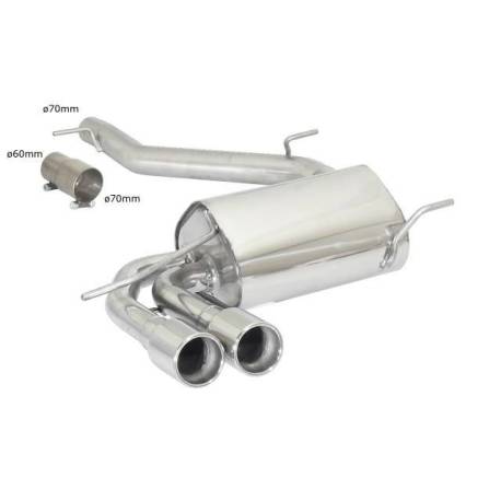 Silenciador trasero Ragazzon para AUDI S3 (8P) (10/2006 - 08/2012) 50.0916.26