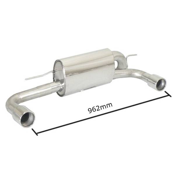 Rear silencer Ragazzon for BMW Series 1 (F20/F21) (07/2011 - Today) 50.0455.05