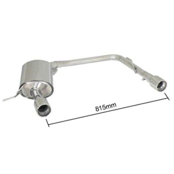 Endschalldämpfer Ragazzon passend für BMW 3er (E90) Limousine (03/2005 - 09/2008) 50.0270.05