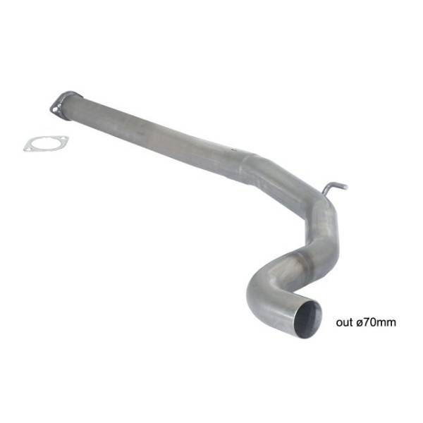 Intermediate silencer Ragazzon for ABARTH Grande Punto (09/2007 - 12/2010) 55.0404.00