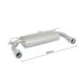 Silenziatore posteriore Ragazzon per BMW Serie 4 (F32/F33/F36) (2014 - Oggi) 50.0575.05