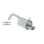 Rear silencer Ragazzon for FIAT Panda 319 (01/2012 - Today) 58.0645.10