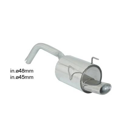 Rear silencer Ragazzon for FIAT Panda 319 (01/2012 - Today) 58.0645.10