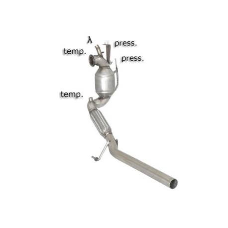 Remplacement FAP Ragazzon pour AUDI A1 (05/2010 - Aujourd'hui) 54.0243.01