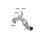 Tubo sustituto FAP Ragazzon para BMW Serie 3 (F30) Berlina (11/2011 - Actualidad) 55.0439.00