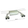 Silenciador trasero Ragazzon para MAZDA Delta (831) (04/1986 - 01/1994) 50.0578.25