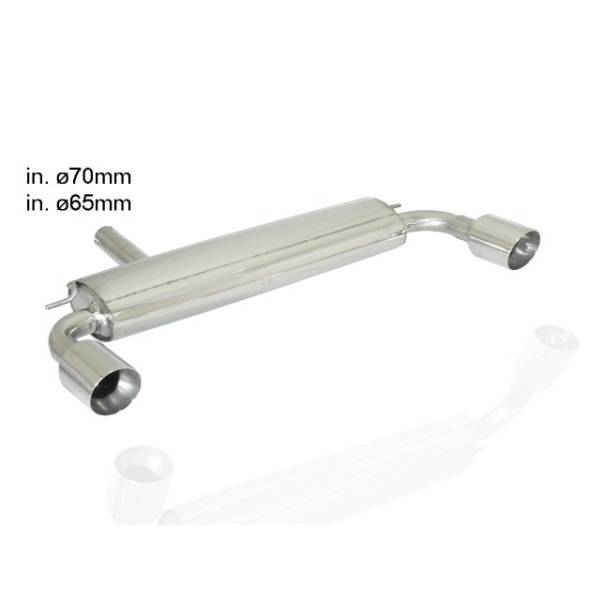 Rear silencer Ragazzon for MINI MINI (R60) Countryman (08/2010 - Today) 50.0480.60
