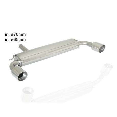 Rear silencer Ragazzon for MINI MINI (R60) Countryman (08/2010 - Today) 50.0480.60