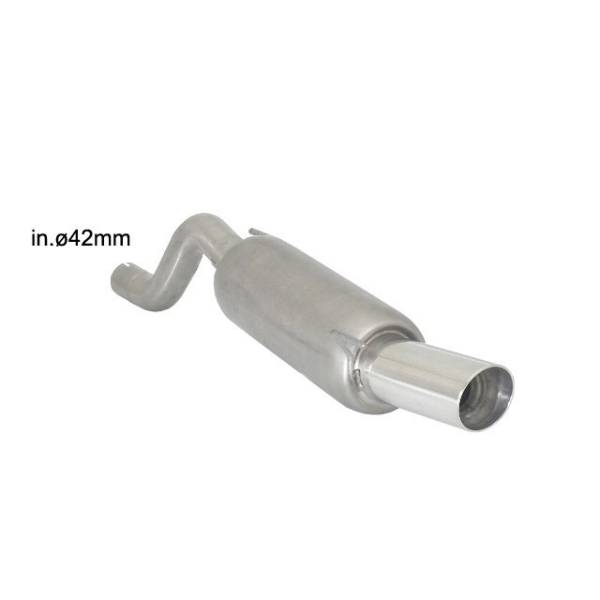Rear silencer Ragazzon for OPEL Corsa D (07/2006 - Today) 10.0519.60