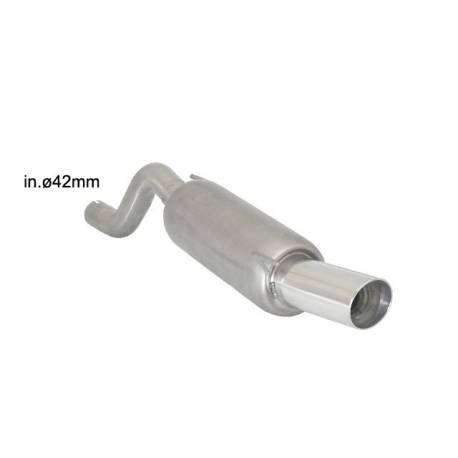 Rear silencer Ragazzon for OPEL Corsa D (07/2006 - Today) 10.0519.60