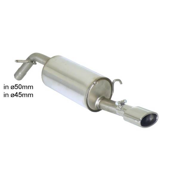 Rear silencer Ragazzon for PEUGEOT 208 (03/2012 - Today) 50.0457.10