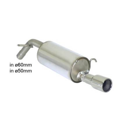 Rear silencer Ragazzon for PEUGEOT 208 (03/2012 - Today) 50.0471.05