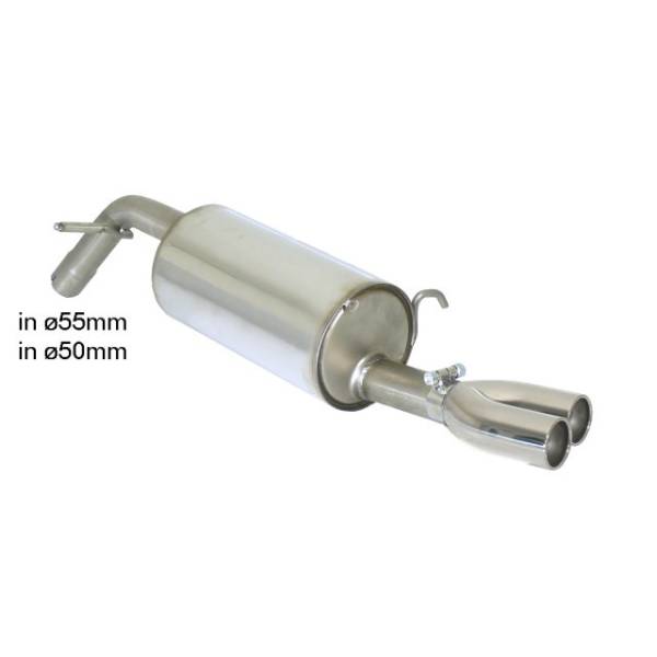 Rear silencer Ragazzon for PEUGEOT 208 (03/2012 - Today) 50.0452.25