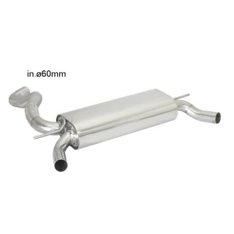 Rear silencer Ragazzon for RENAULT Clio IV (09/2012 - Today) 58.0614.00