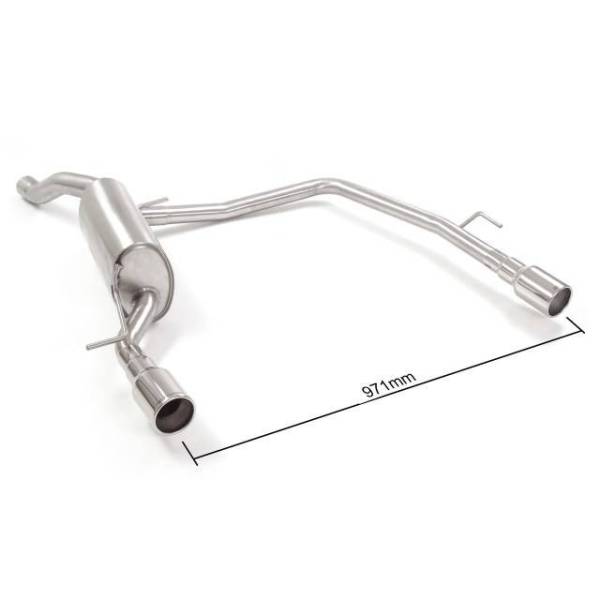 Rear silencer Ragazzon Seat Ibiza VII (6F) (01/2017 - Today)