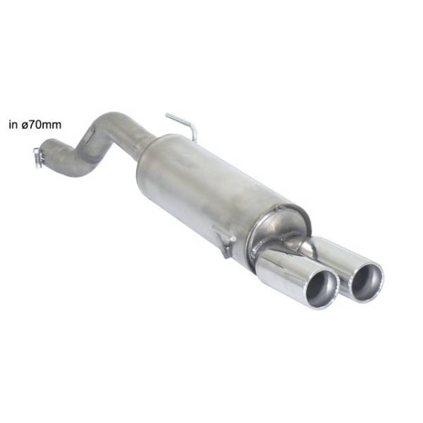 Endschalldämpfer Ragazzon für ABARTH Grande Punto (09/2007 - 12/2010) 50.0464.26