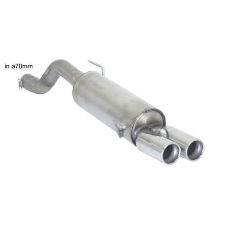 Rear silencer Ragazzon for ABARTH Grande Punto (09/2007 - 12/2010) 50.0464.26