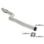 Tube silencieux intermédiaire Ragazzon pour BMW Série 1 (F20/F21) (07/2011 - Aujourd'hui) 55.0392.00