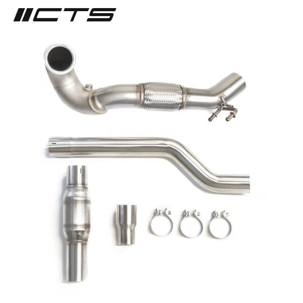 Downpipe + Cata CTS Turbo for platform MQB EA888 gen3 Quattro
