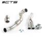 Downpipe + Cata 89mm CTS turbo pour Audi RS3/TTRS 8V/8Y 2.5T EVO
