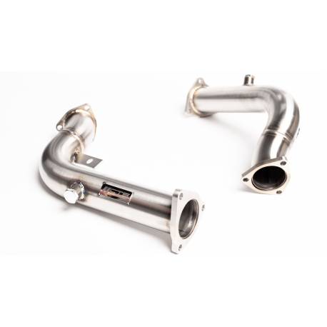 Paire de décatalyseurs CTS Turbo pour Audi S4/S5/Q5 3.0TFSI