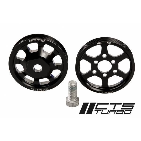 Poulies de vilebrequin et de direction assistée CTS turbo pour Golf 4 R32 CTS-HW-0092