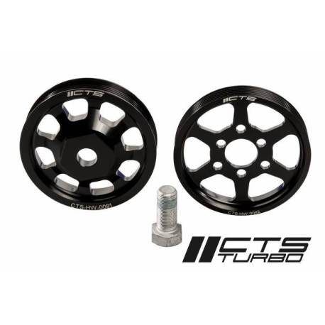 Poleas de cigüeñal y de dirección asistida CTS turbo para Golf 4 R32 CTS-HW-0092