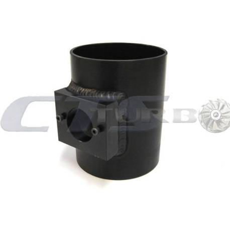 Support débitmètre acier CTS Turbo pour plateformes VAG MK4 MK4VR6MAF