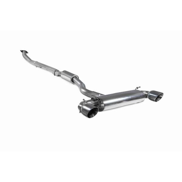Cat-back "GPF back" avec intermédiaire Scorpion pour Toyota GR Yaris & Circuit Pack