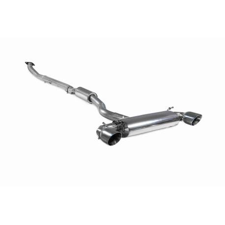 Cat-back "GPF back" avec intermédiaire Scorpion pour Toyota GR Yaris & Circuit Pack