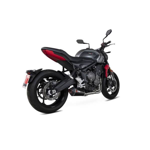 Ligne complète Serket Taper Scorpion Triumph Trident 660 2021 - 2022