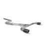 Cat-back Prédator sin intermedio Scorpion para Volkswagen Scirocco R