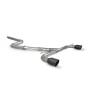Cat-back Prédator sans intermédiaire Scorpion pour Volkswagen Scirocco R