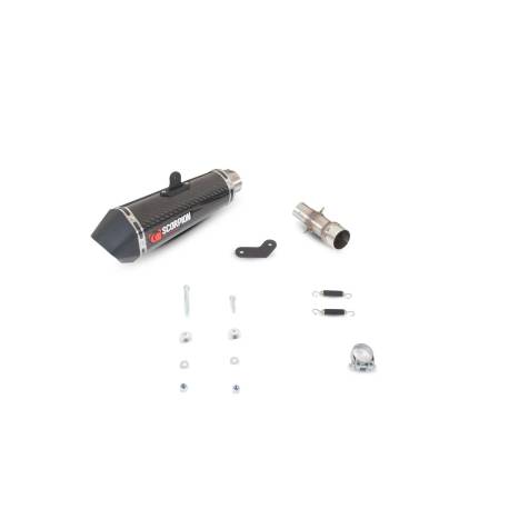 Silencers Serket Taper Scorpion Kawasaki Ninja 250R 2008 - 2012