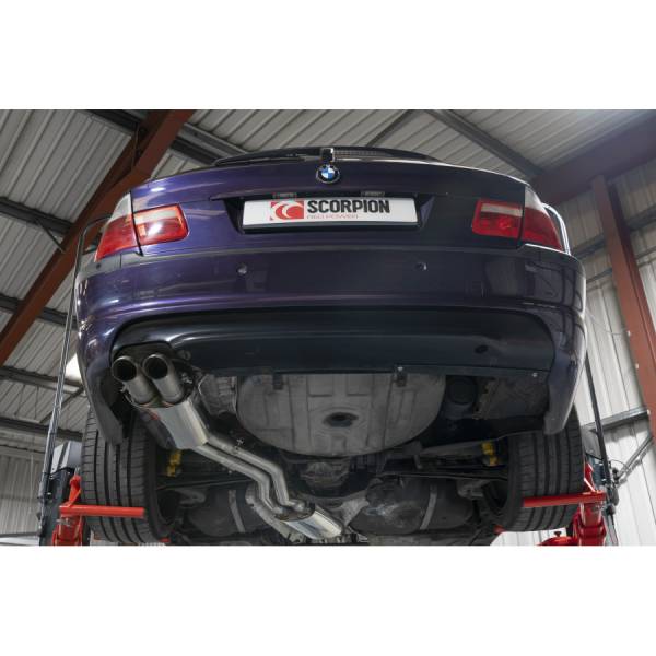 Cat-back Scorpion pour BMW E46 320/325/330 RWD essence