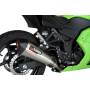 Schalldämpfer Serket Taper Scorpion Kawasaki Ninja 250R 2008 - 2012