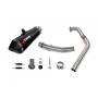 Línea completa Serket Taper Scorpion Yamaha XSR-125 2021 - 2022