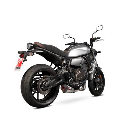 Línea de escape completa Serket Taper Scorpion Yamaha XSR700 / XSR700 Xtribute 2016 - 2020