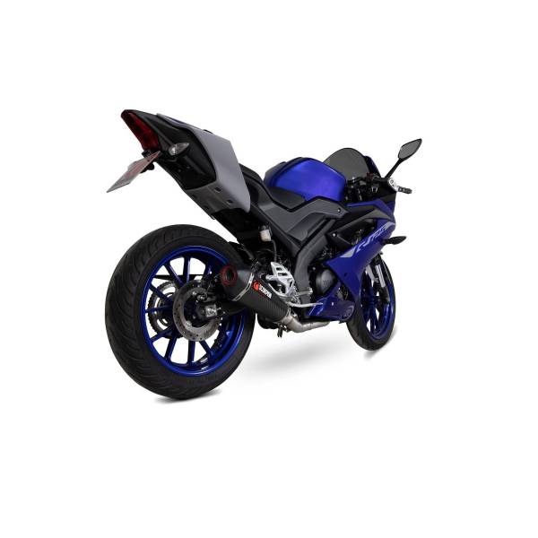 Línea completa Serket Taper Scorpion Yamaha YZF-R125 2021 - 2022